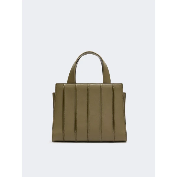 Max Mara Whitney Bag 5 Medium in Olive Green | Totes & Top-Handle Bags | Luxury Shoes 