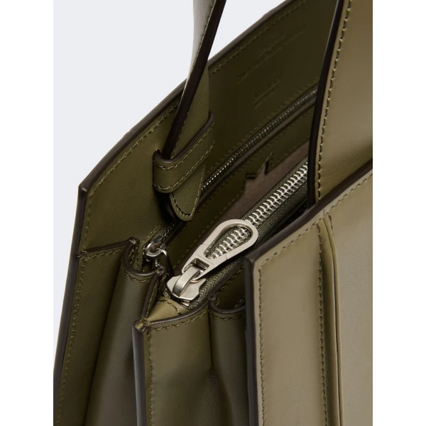 Max Mara Whitney Bag 5 Medium in Olive Green | Totes & Top-Handle Bags | Luxury Shoes 