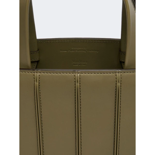 Max Mara Whitney Bag 5 Medium in Olive Green | Totes & Top-Handle Bags | Luxury Shoes 