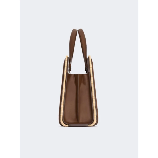 Max Mara Whitney Bag 6 Medium Wicker in Beige | Totes & Top-Handle Bags | Luxury Shoes 