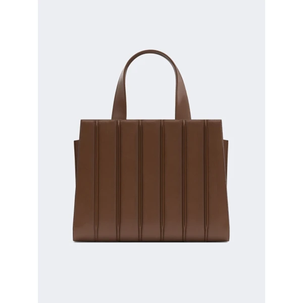 Max Mara Whitney Bag 6 Medium in Amber Brown | Totes & Top-Handle Bags | Luxury Shoes 