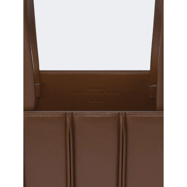 Max Mara Whitney Bag 6 Medium in Amber Brown | Totes & Top-Handle Bags | Luxury Shoes 