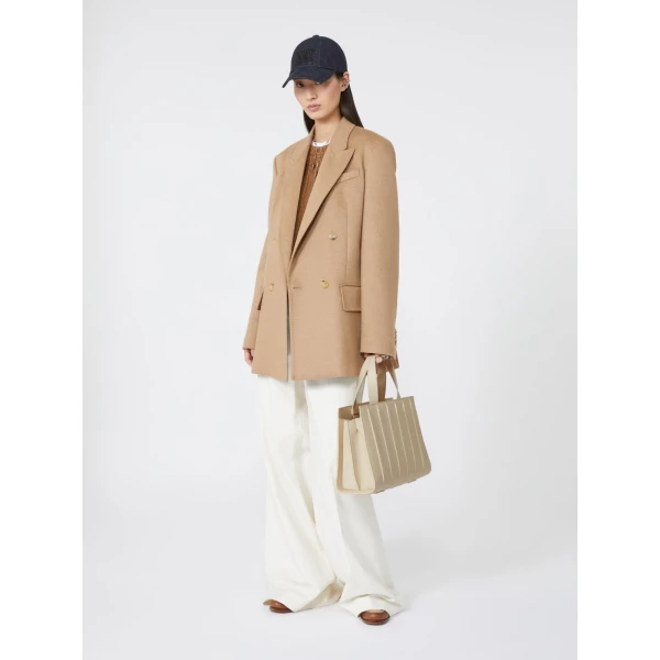 Max Mara Whitney Bag 6 Medium in Beige | Totes & Top-Handle Bags | Luxury Shoes 