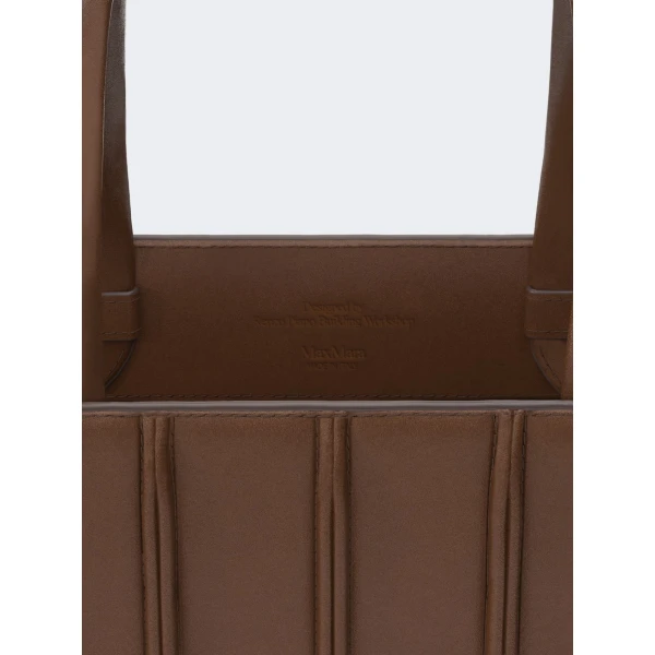Max Mara Whitney Bag 7 Large in Amber Brown | Totes & Top-Handle Bags | Luxury Shoes 