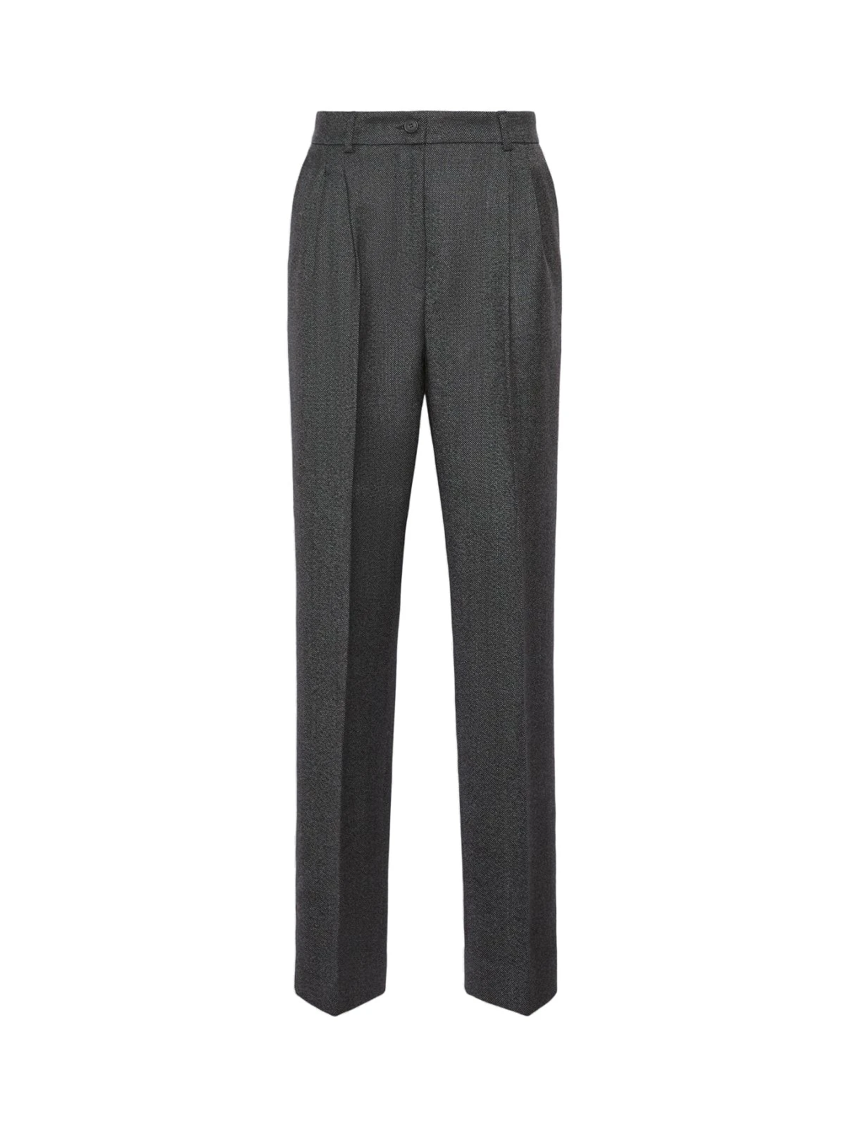 Max Mara Wool Carrot Trousers in Medium Grey Max Mara Wool Carrot Trousers in Medium Grey | Tailored pants | Luxury Shoes