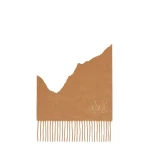 Max Mara Wsdalia Cashmere Monogram Stole in Beige Style 2 | Scarves | Luxury Shoes 