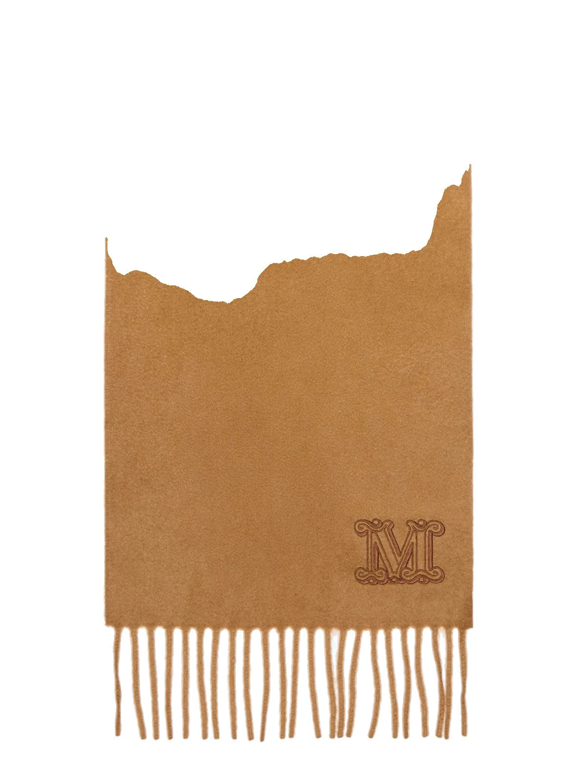 Max Mara Wsdalia Cashmere Monogram Stole in Tobacco Max Mara Wsdalia Cashmere Monogram Stole in Tobacco | Scarves | Luxury Shoes