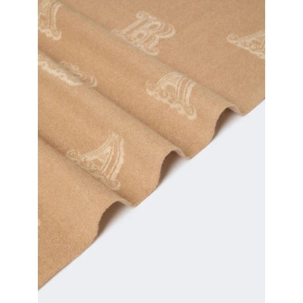 Max Mara Wsklause Sable Cashmere Stole in Camel | Scarves | Luxury Shoes 
