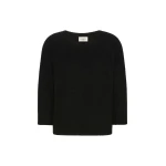 Max Mara Xeno Mohair Blend Jumper in Black | Sweaters | Luxury Shoes 