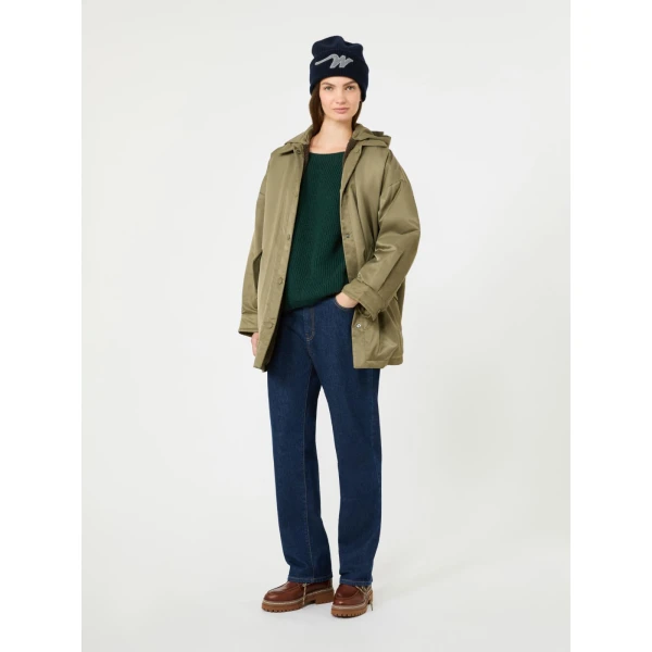 Max Mara Xeno Mohair Blend Jumper in Dark Green | Sweaters | Luxury Shoes 