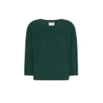 Max Mara Xeno Mohair Blend Jumper in Dark Green | Sweaters | Luxury Shoes 