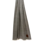 Max Mara Yarn-Dyed Wool Stole in Brown | Scarves | Luxury Shoes 