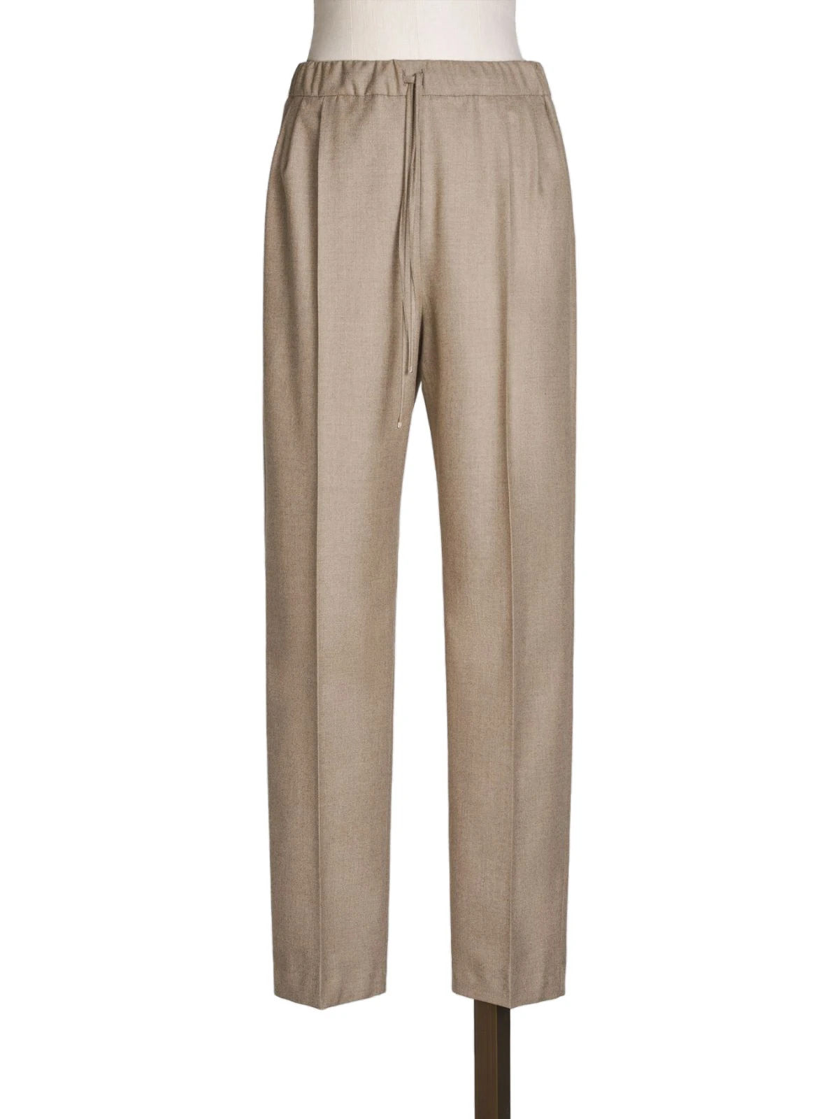 Max Mara Zamia Cashmere Foule Drawstring Trousers in Turtledove Max Mara Zamia Cashmere Foule Drawstring Trousers in Turtledove | Tailored pants | Luxury Shoes
