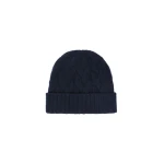Max Mara Zampa Cashmere Beanie in Ultramarine | Hats | Luxury Shoes 