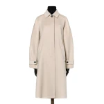 Max Mara Zebra Cashmere Shirt Coat in Beige | Wool Coat | Luxury Shoes 