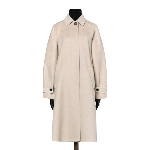 Max Mara Zebra Cashmere Shirt Coat in Beige | Wool Coat | Luxury Shoes 