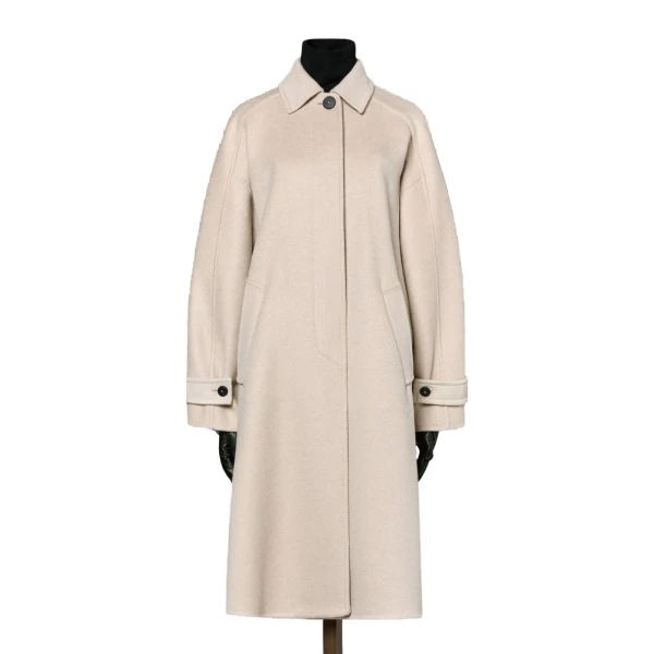 Max Mara Zebra Cashmere Shirt Coat in Beige | Wool Coat | Luxury Shoes 