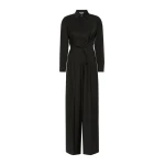 Max Mara Zigrino Pure Wool Jumpsuit in Black | Jumpsuit | Luxury Shoes 