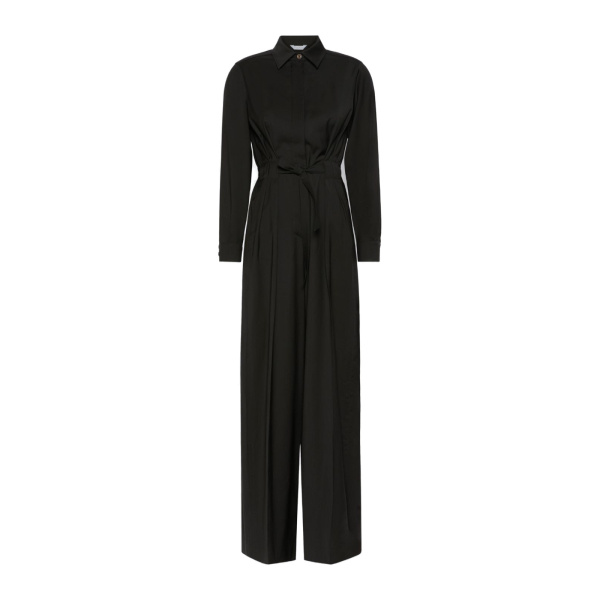 Max Mara Zigrino Pure Wool Jumpsuit in Black | Jumpsuit | Luxury Shoes 