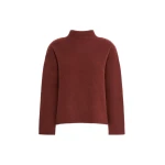 Max Mara Zodiaco Relaxed Cashmere Sweater in Rust | Sweaters | Luxury Shoes 