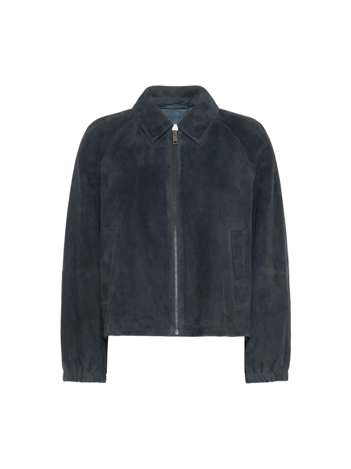 Max Mara Zuppa Suede Jacket in Navy Max Mara Zuppa Suede Jacket in Navy | Leather Jackets | Luxury Shoes