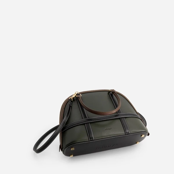 Mlouye 12 Bag in Hunter Green | Totes & Top-Handle Bags | Luxury Shoes 