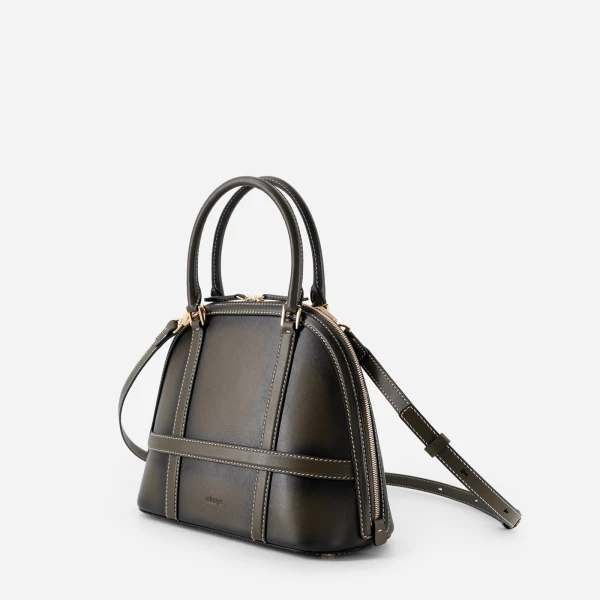 Mlouye 12 Bag in Truffle Green | Totes & Top-Handle Bags | Luxury Shoes 