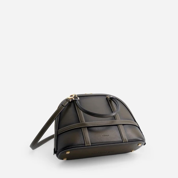 Mlouye 12 Bag in Truffle Green | Totes & Top-Handle Bags | Luxury Shoes 