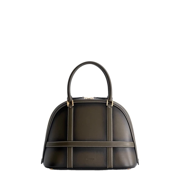 Mlouye 12 Bag in Truffle Green | Totes & Top-Handle Bags | Luxury Shoes 