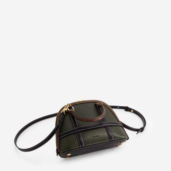 Mlouye 12 Mini Bag in Hunter Green | Mini Bags | Luxury Shoes 