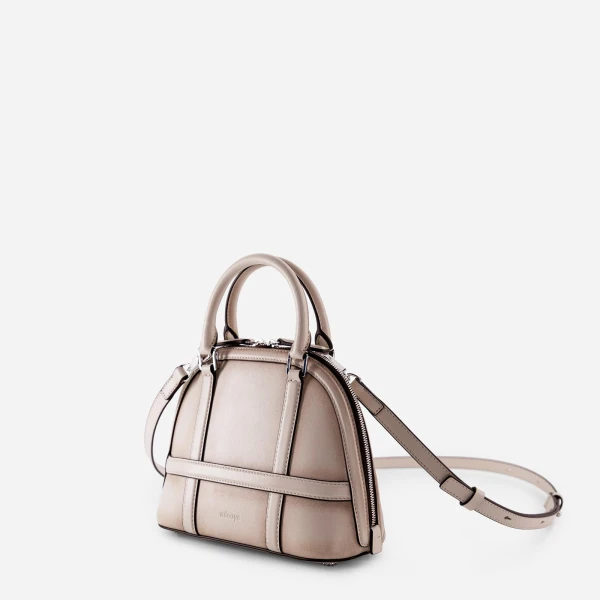 Mlouye 12 Mini Bag in Mushroom | Mini Bags | Luxury Shoes 
