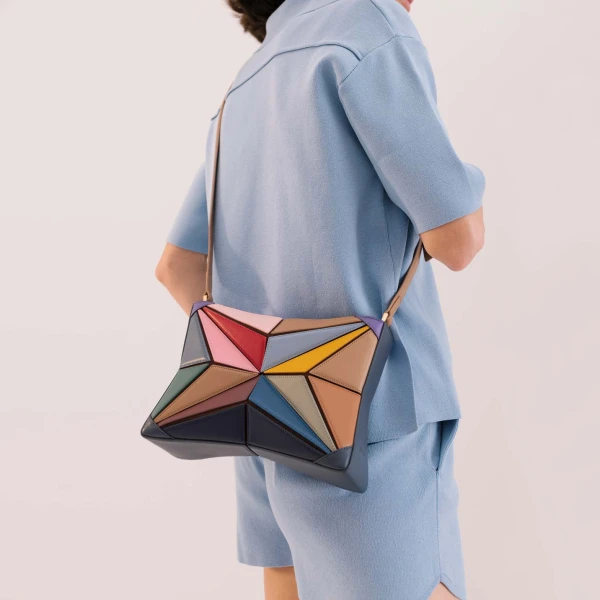 Mlouye Atlas Bag in Multicolour | Shoulder & Crossbody Bags | Luxury Shoes 