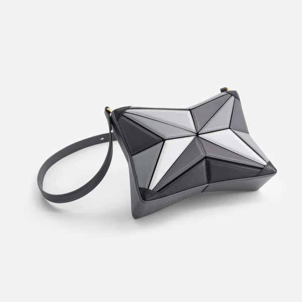 Mlouye Atlas Bag in Shark | Shoulder & Crossbody Bags | Luxury Shoes 