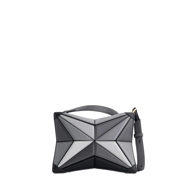 Mlouye Atlas Bag in Shark | Shoulder & Crossbody Bags | Luxury Shoes 
