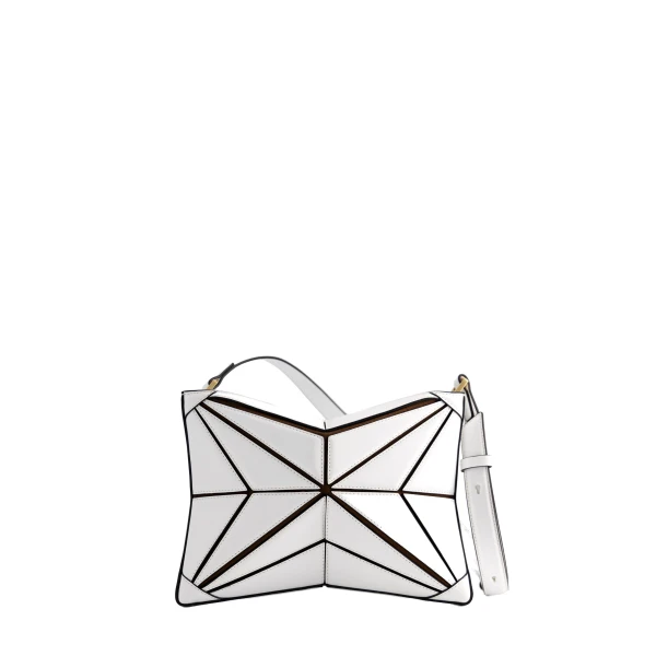 Mlouye Atlas Bag in White | Shoulder & Crossbody Bags | Luxury Shoes 