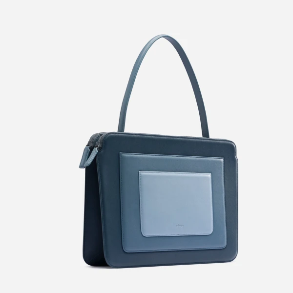 Mlouye Business Bag in Denim | Shoulder & Crossbody Bags | Luxury Shoes 
