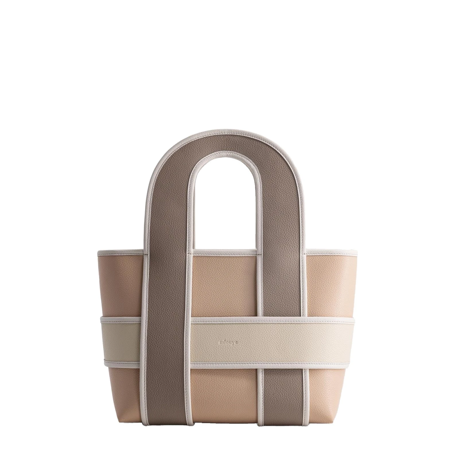 Mlouye Checker Tote in Meringue Mlouye Checker Tote in Meringue | Totes & Top-Handle Bags | Luxury Shoes