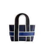Mlouye Checker Tote in Royal Blue | Totes & Top-Handle Bags | Luxury Shoes 