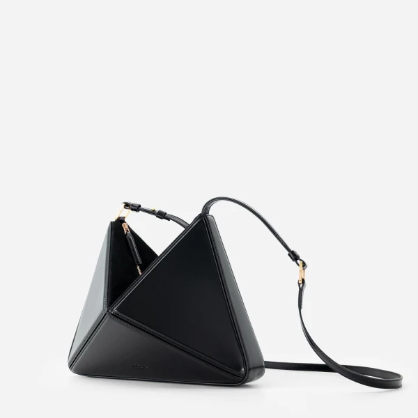 Mlouye Flex Bag in Carbon | Shoulder & Crossbody Bags | Luxury Shoes 