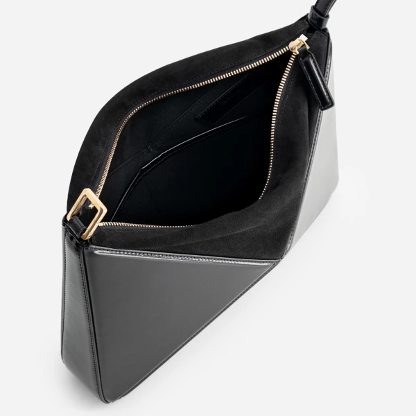 Mlouye Flex Bag in Carbon | Shoulder & Crossbody Bags | Luxury Shoes 