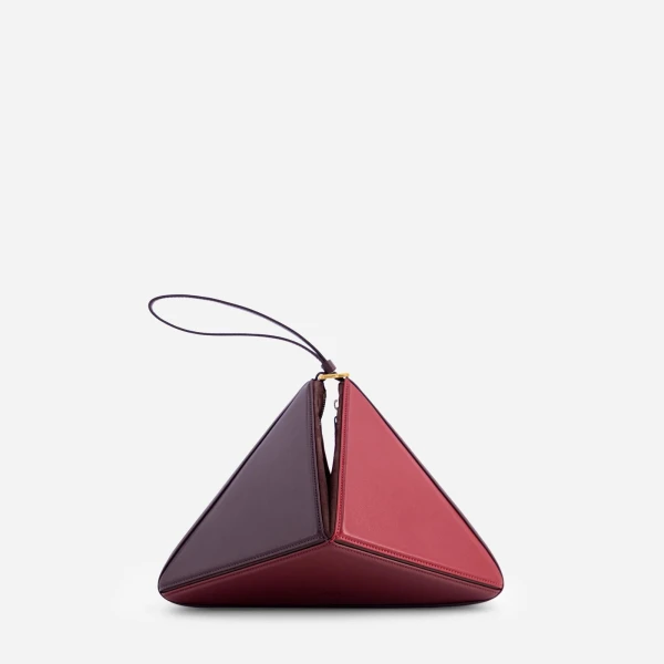 Mlouye Flex Bag in Cranberry | Shoulder & Crossbody Bags | Luxury Shoes 