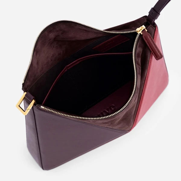 Mlouye Flex Bag in Cranberry | Shoulder & Crossbody Bags | Luxury Shoes 