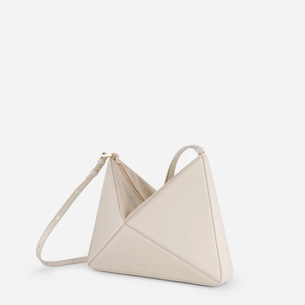 Mlouye Flex Bag in Dove | Shoulder & Crossbody Bags | Luxury Shoes 