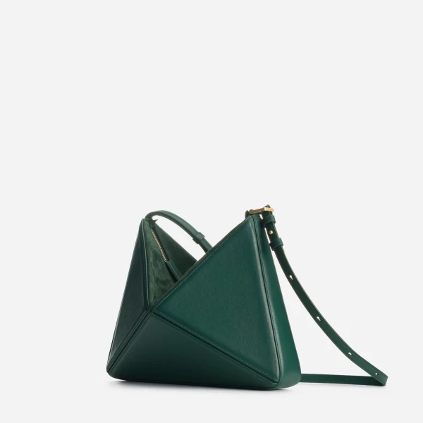 Mlouye Flex Bag in Duck Green | Shoulder & Crossbody Bags | Luxury Shoes 