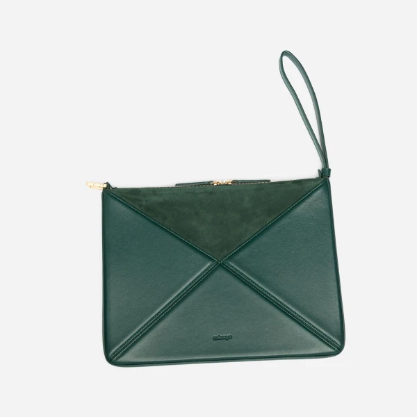 Mlouye Flex Bag in Duck Green | Shoulder & Crossbody Bags | Luxury Shoes 