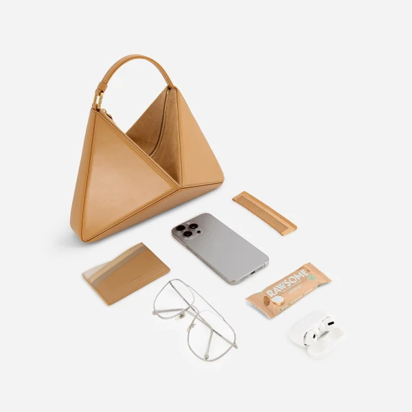 Mlouye Flex Bag in Praline | Shoulder & Crossbody Bags | Luxury Shoes 