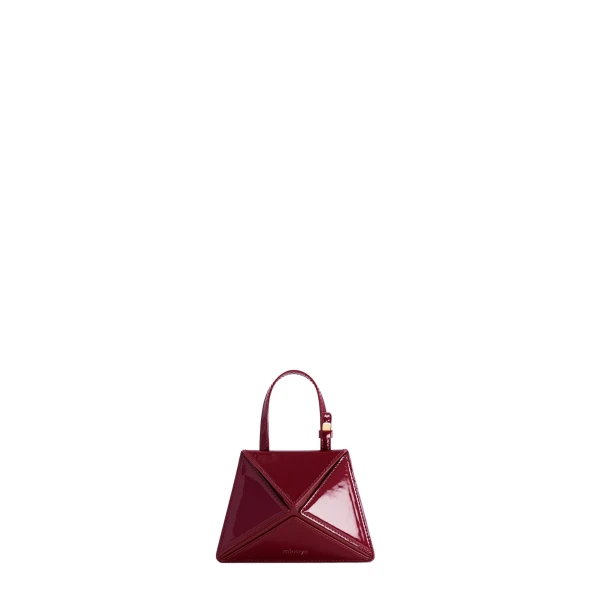 Flex Charm in Patent Bordeaux
