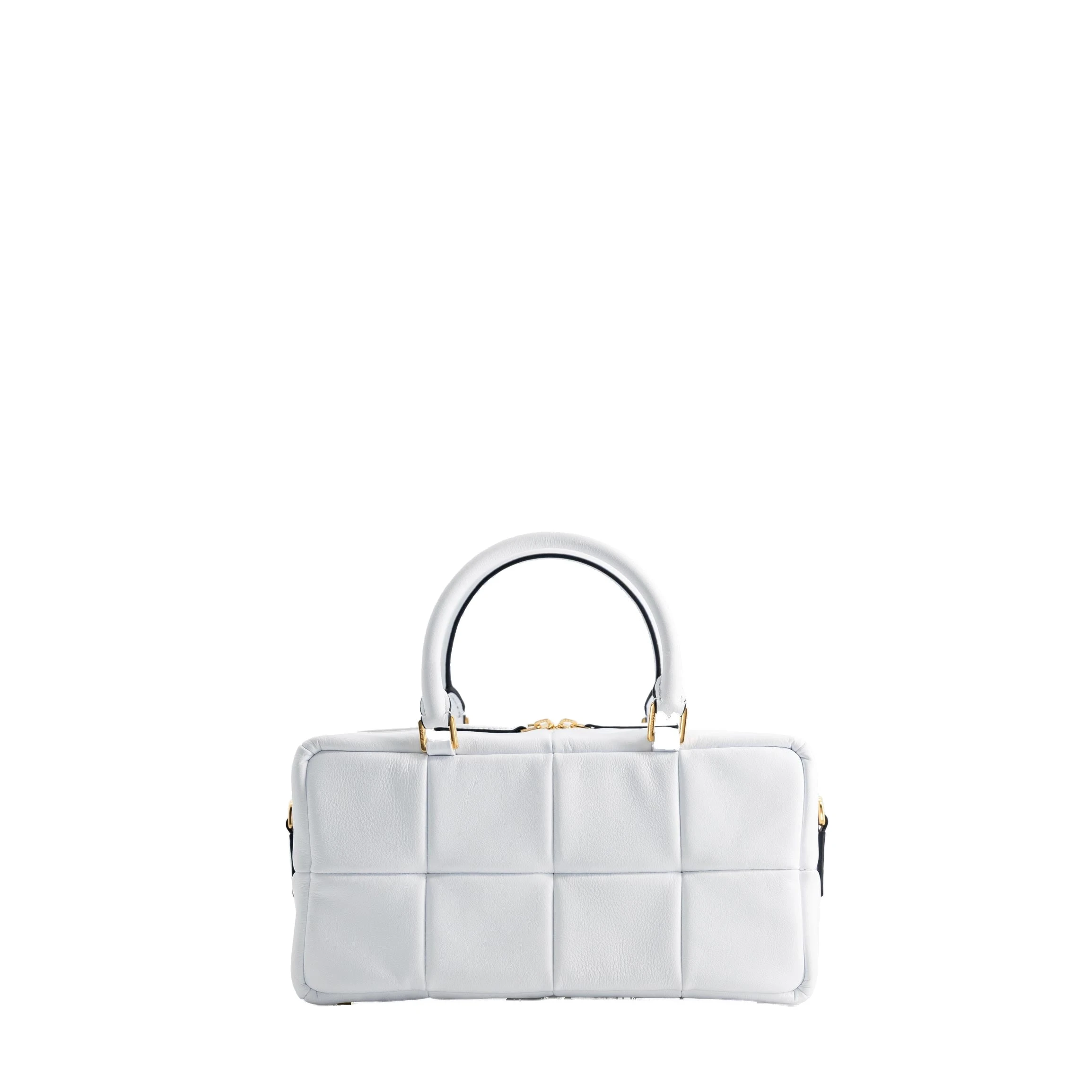 Mlouye Grid Bag in White Mlouye Grid Bag in White | Shoulder & Crossbody Bags | Luxury Shoes
