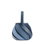 Mlouye Helix Bag in Denim | Shoulder & Crossbody Bags | Luxury Shoes 