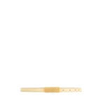 Mlouye Isla Belt in Butter with Gold Buckle | Belts | Luxury Shoes 